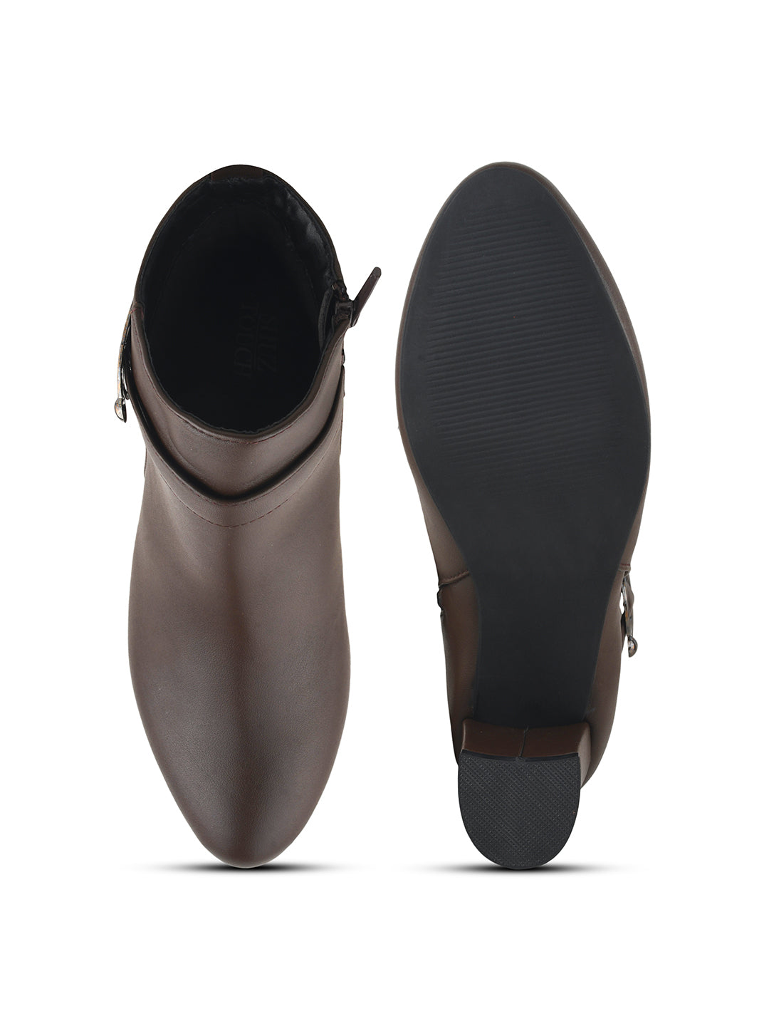 Women Block Heeled Casual Boots