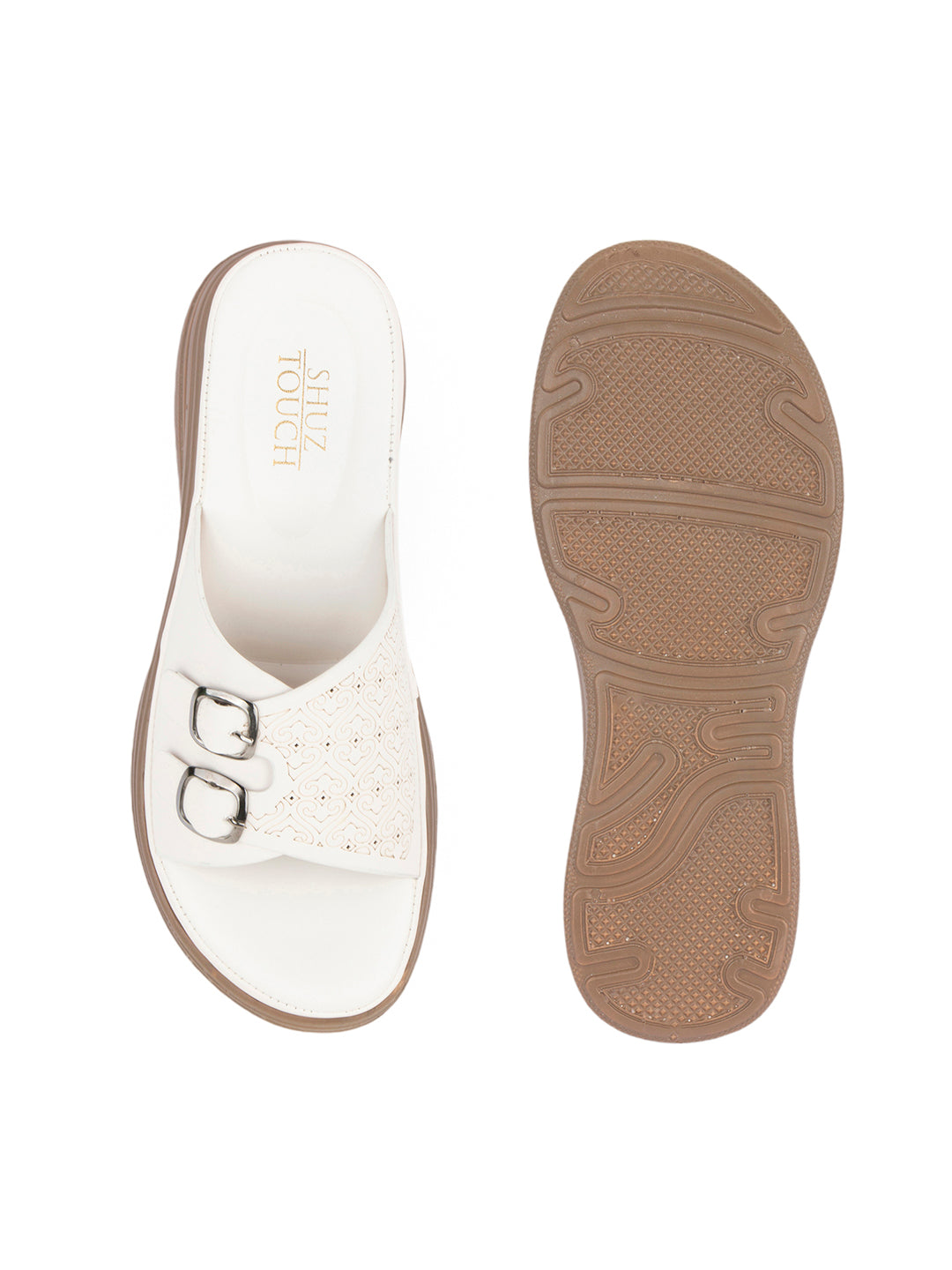 Women Comfort Brown Platform Sandals