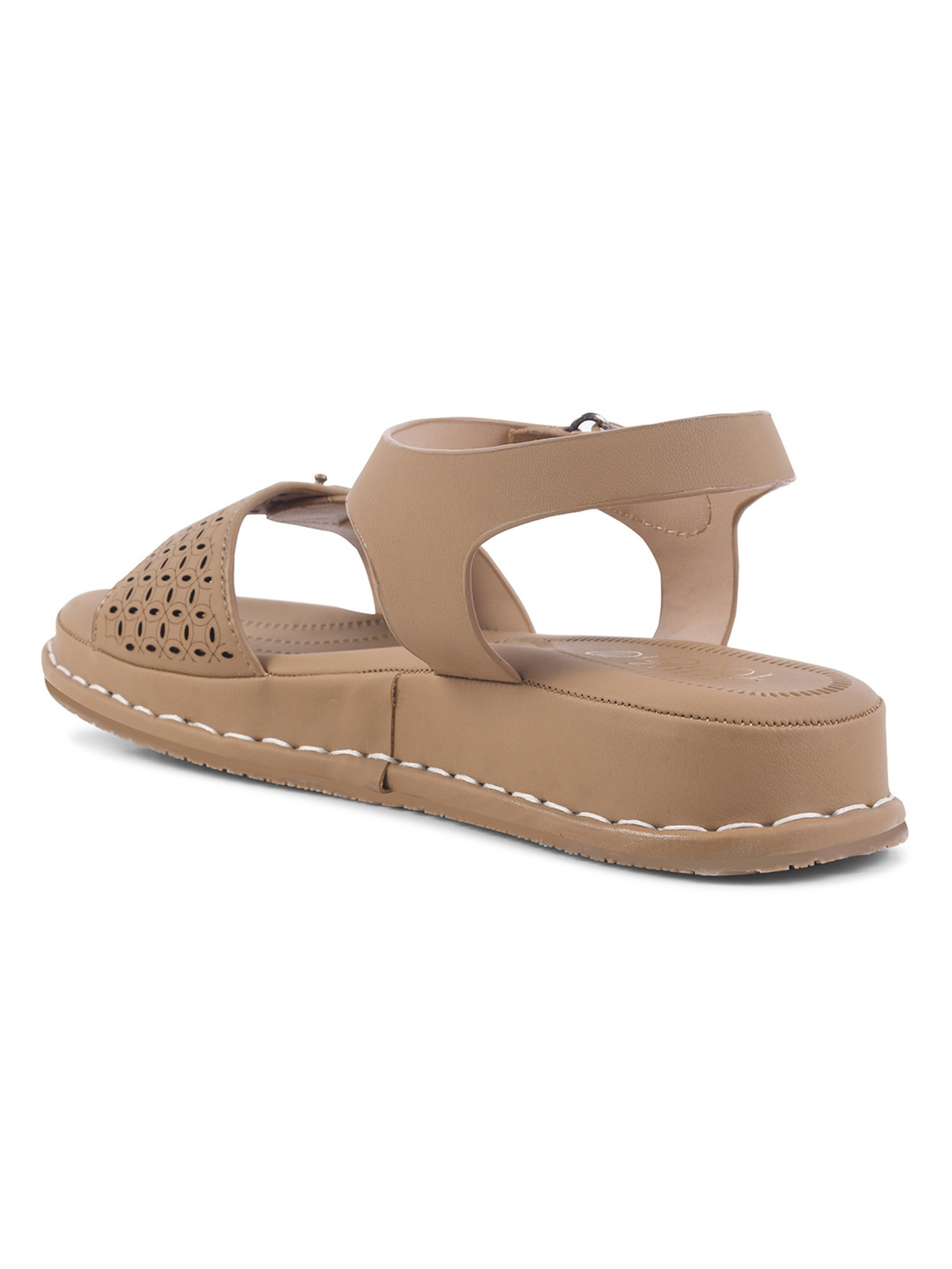 Women Beige Comfort Sandals