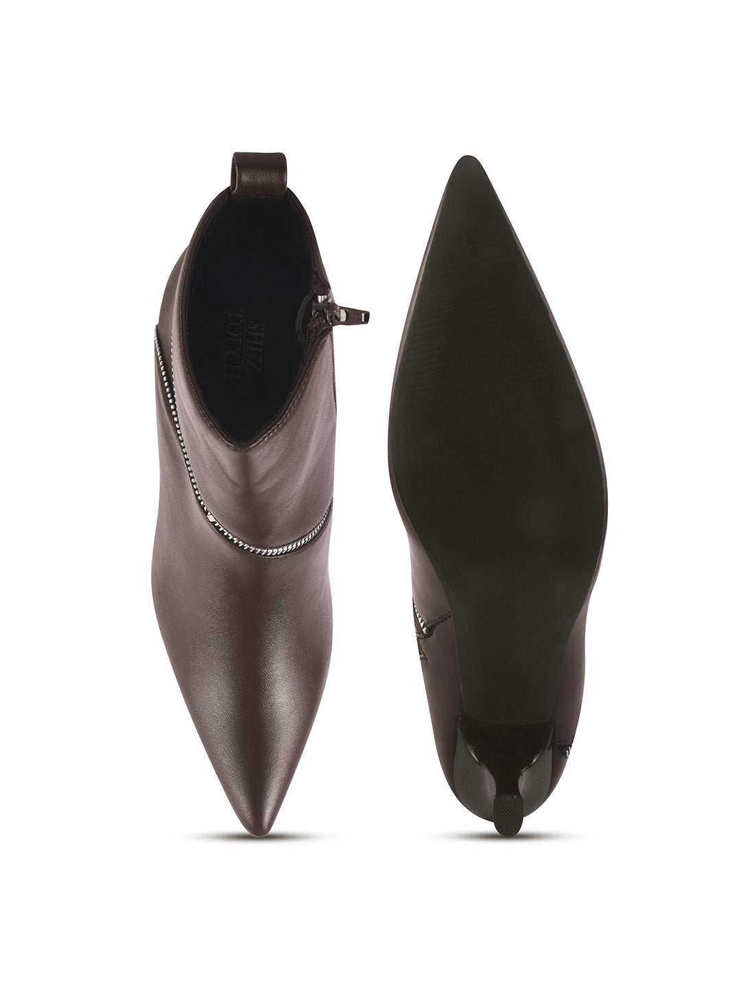 Women Casual Slim-Heeled Regular Casual Boots