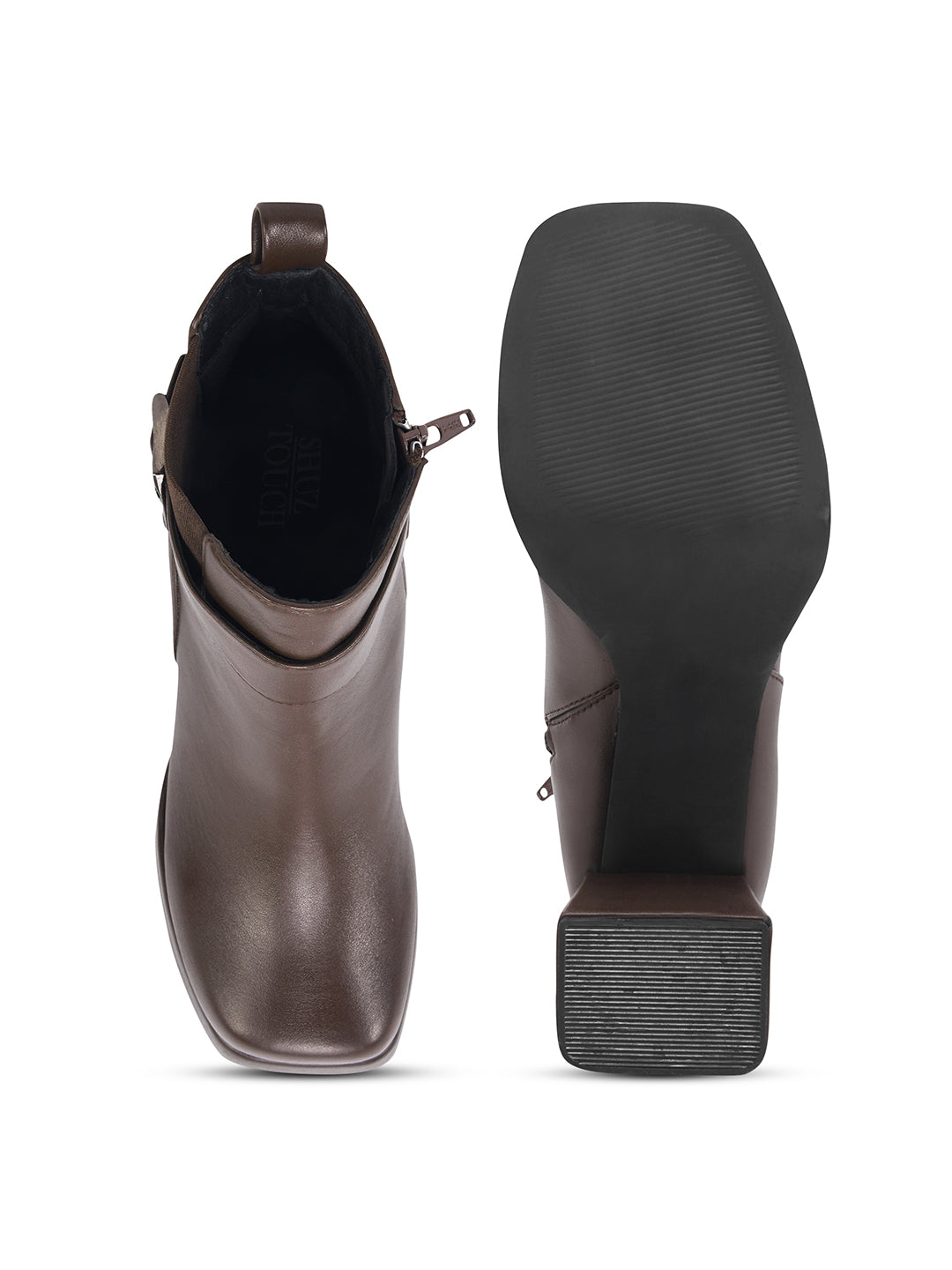 Women Block Heels Boots