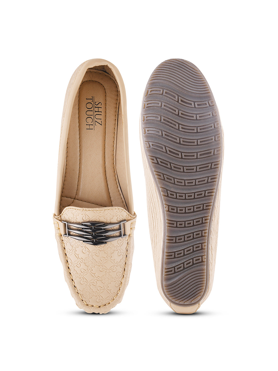 Women Woven Design Loafers