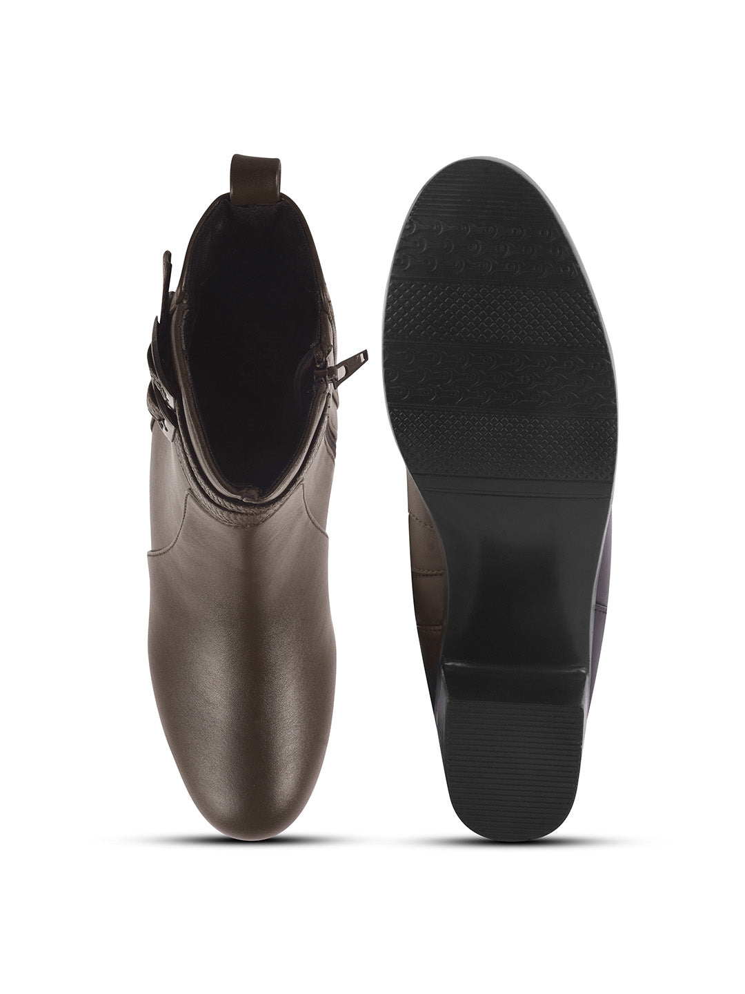 Block Heel Casual Boots