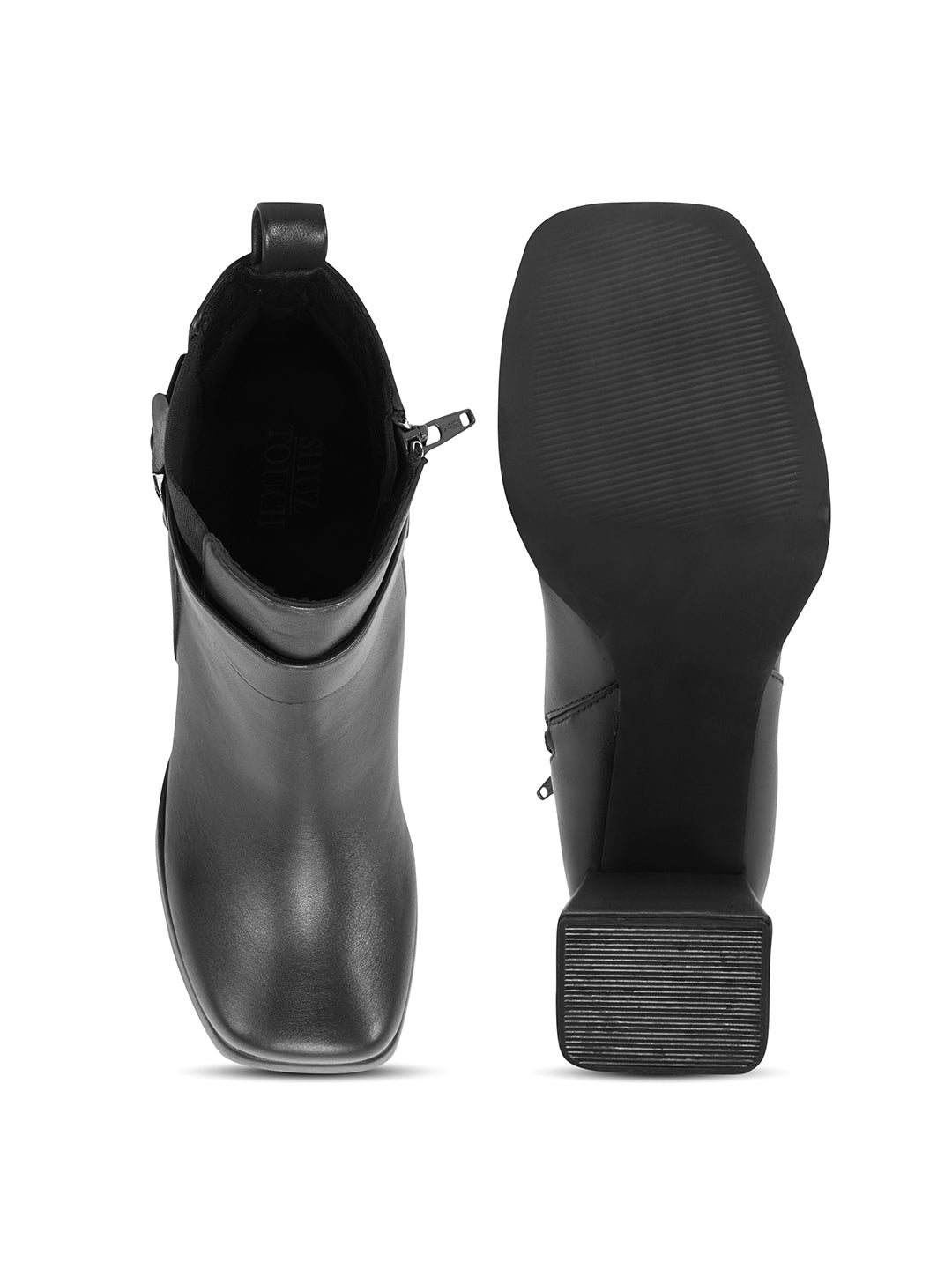 Women Block Heels Boots