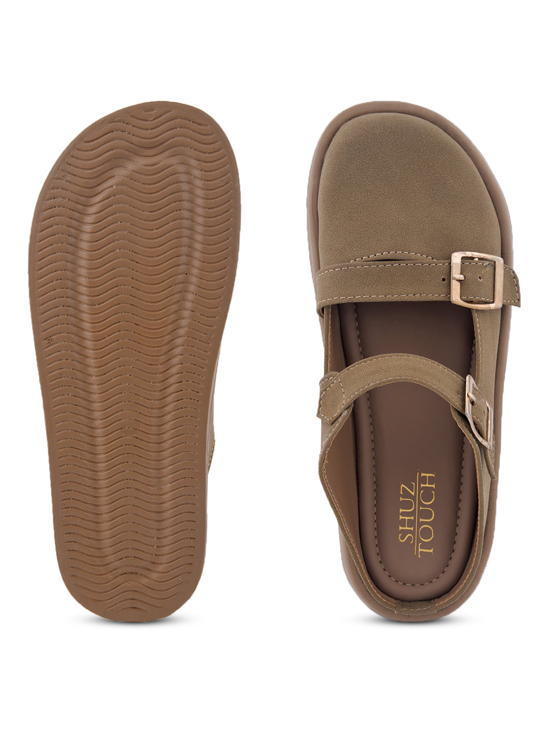 Double-Strap Mary Jane Platform