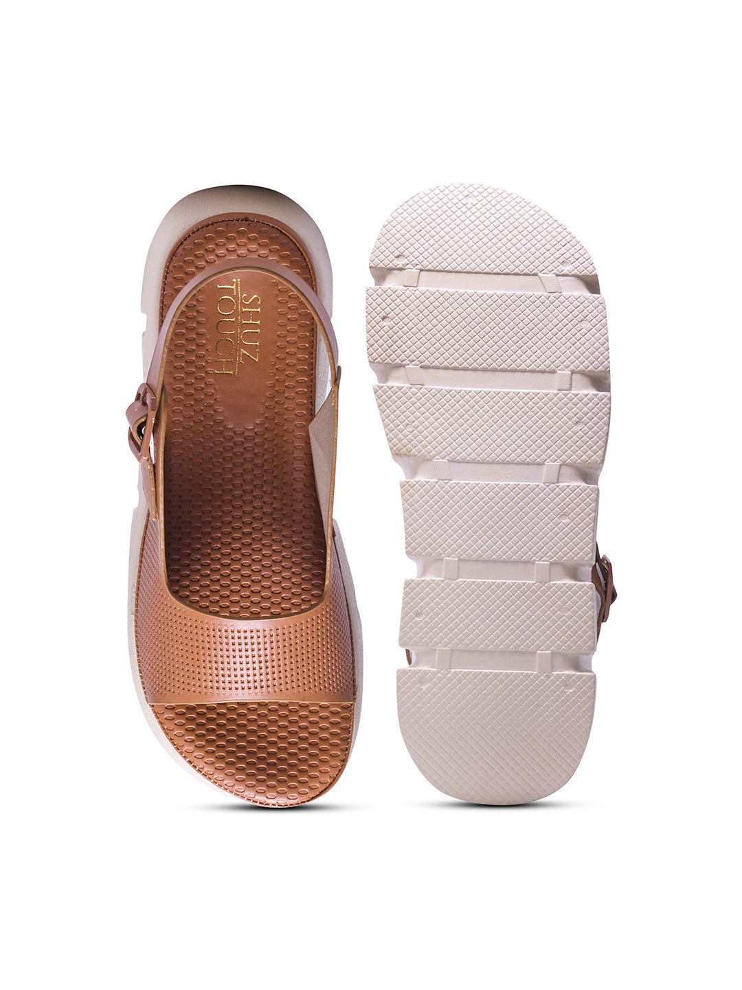 Embellished Open Toe Chunky Sandals