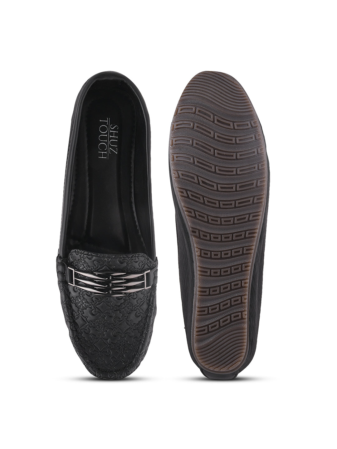 Women Woven Design Loafers