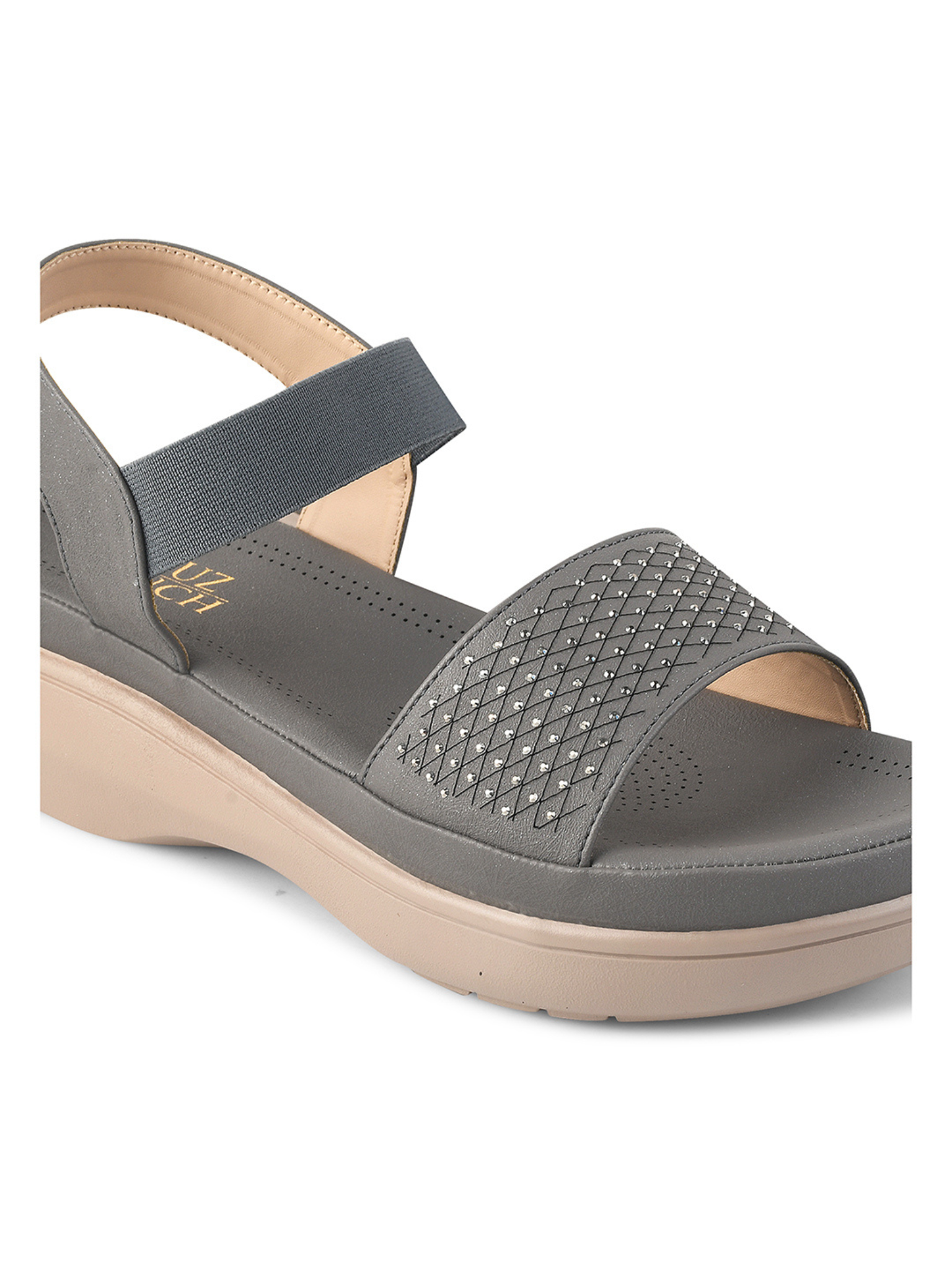 Women Grey Comfort Sandals