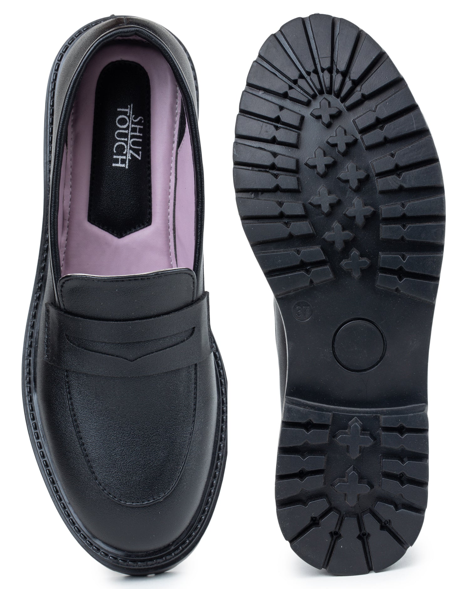 Women Round Toe Slip-On Loafers