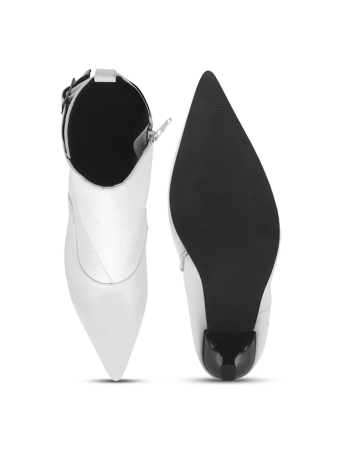 Pointed-Toe Stiletto Ankle Boots for Women