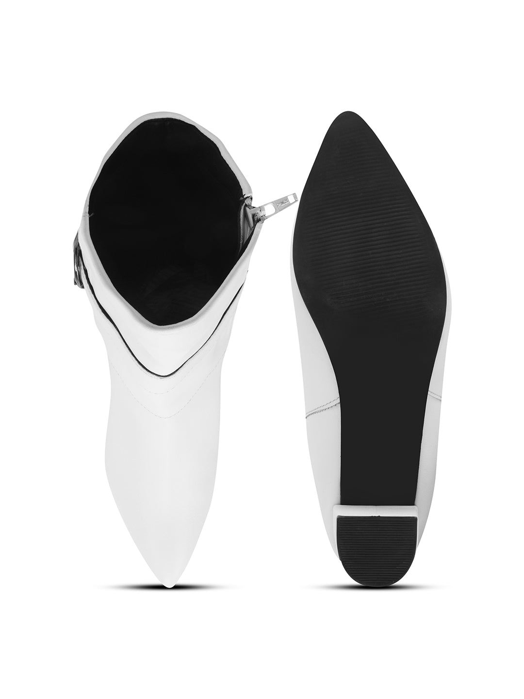 Stylish Block Heel Casual Boots