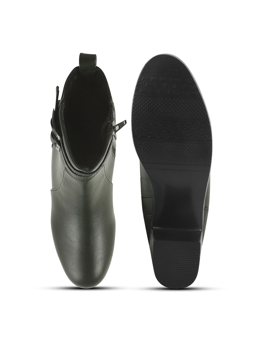 Block Heel Casual Boots