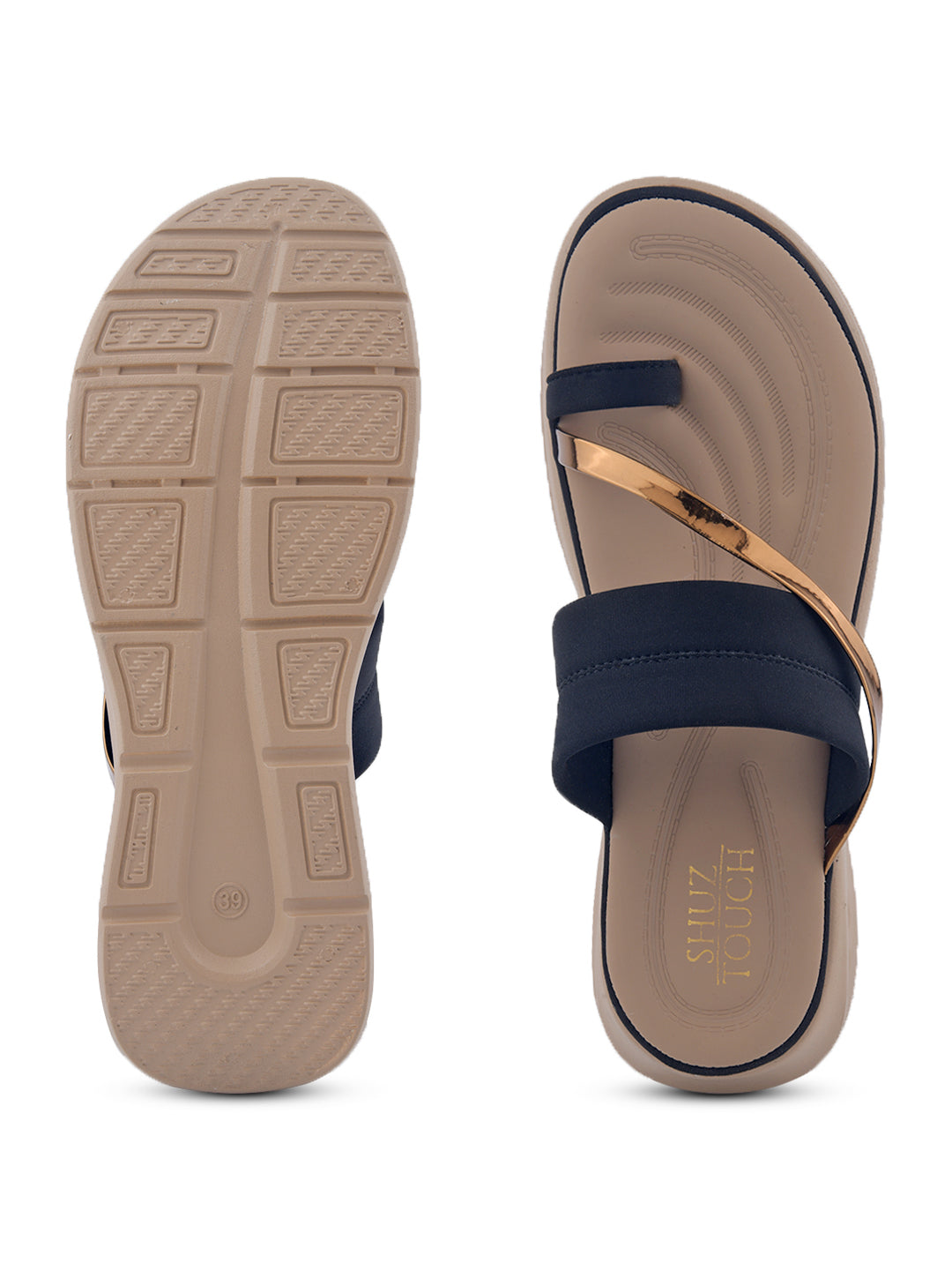 Black Cloud Cushion Comfort Sandals