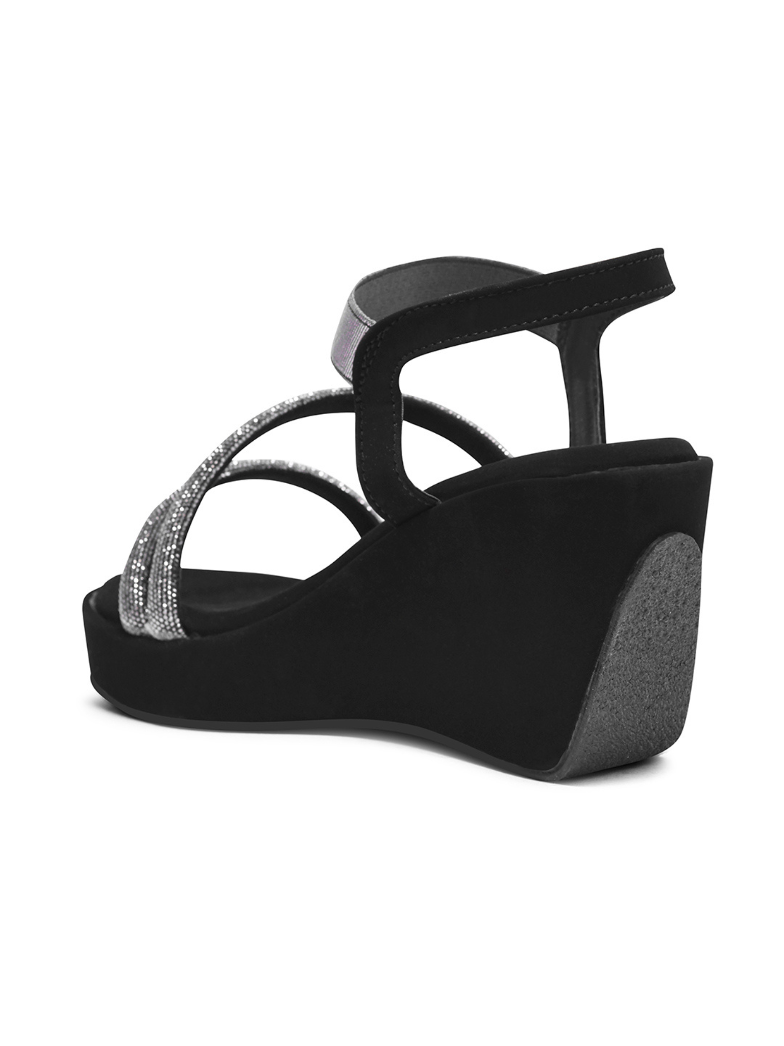 Women PU Party Wedge Heels