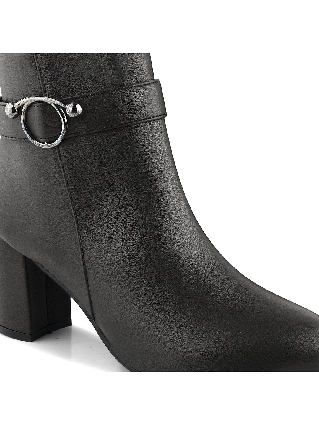 Women Block Heeled Casual Boots