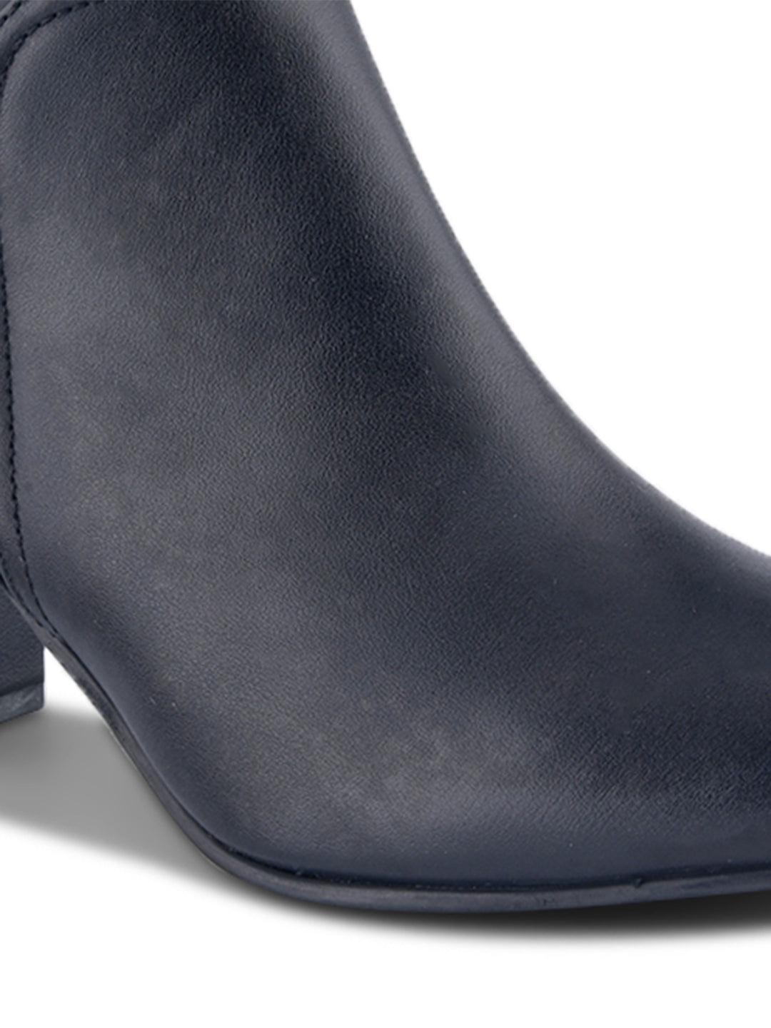 Women Glossy Panel Casual Boots