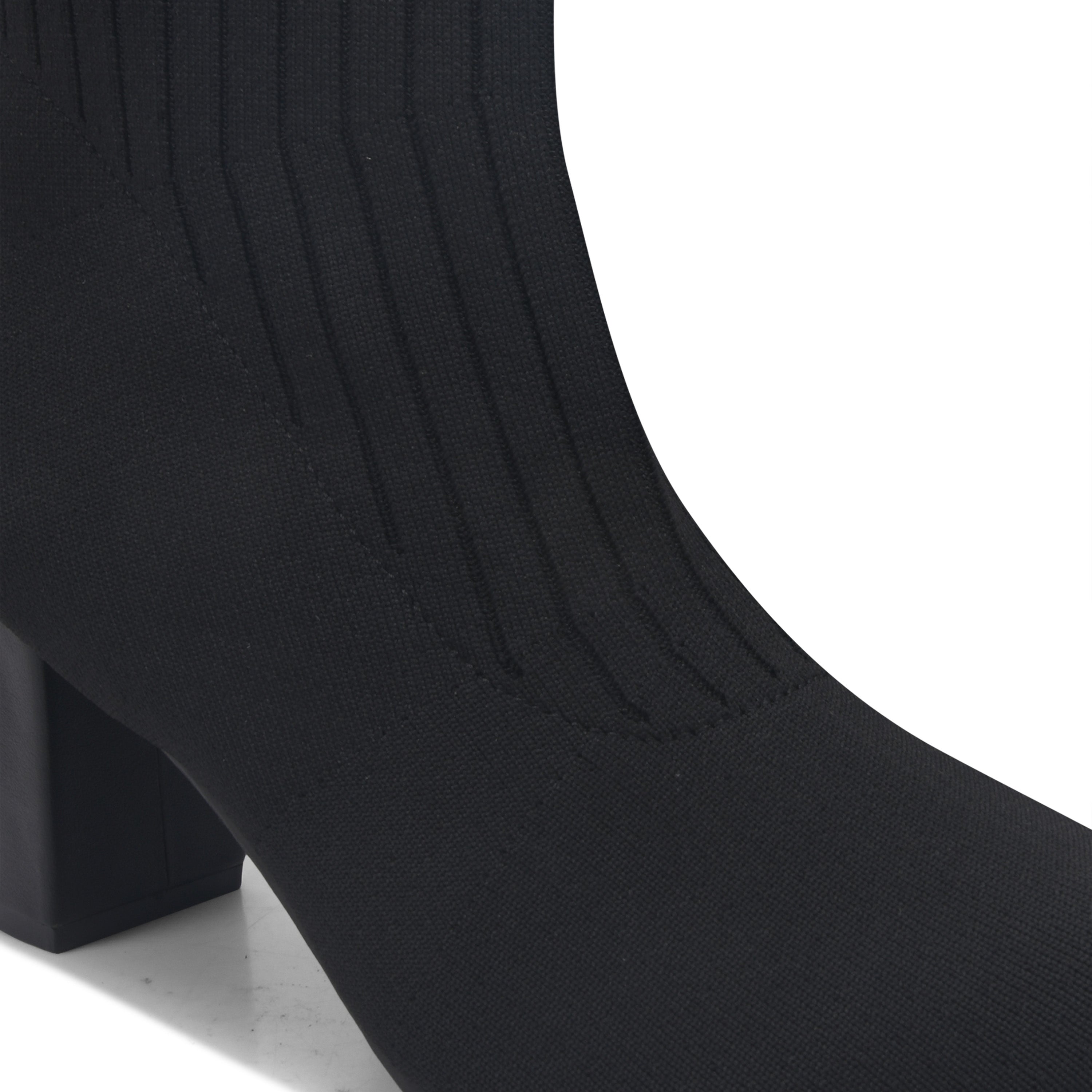 Woman Knit Casual Boots