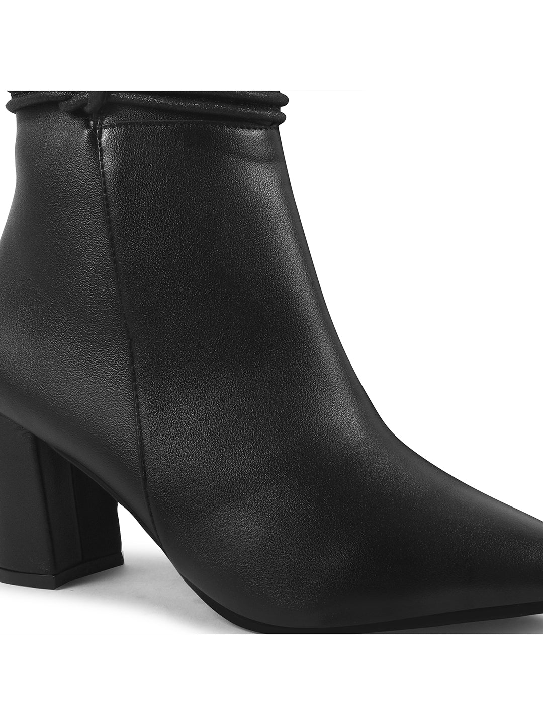 Embellished Block Heel Boots