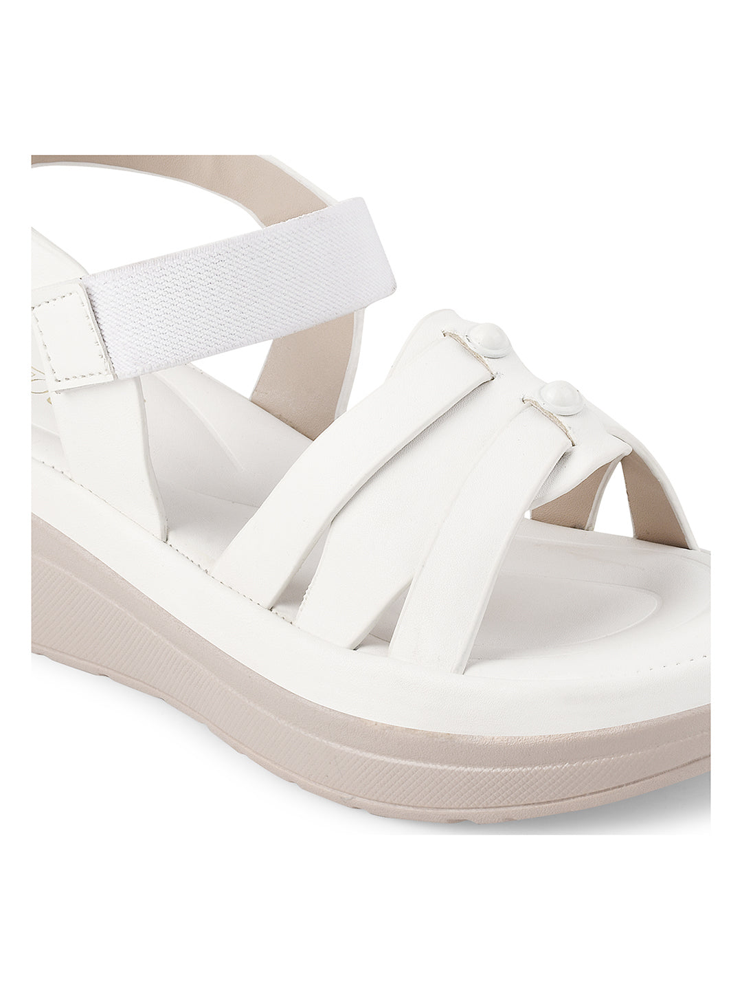 Open Toe Flatform Comfort Sandal