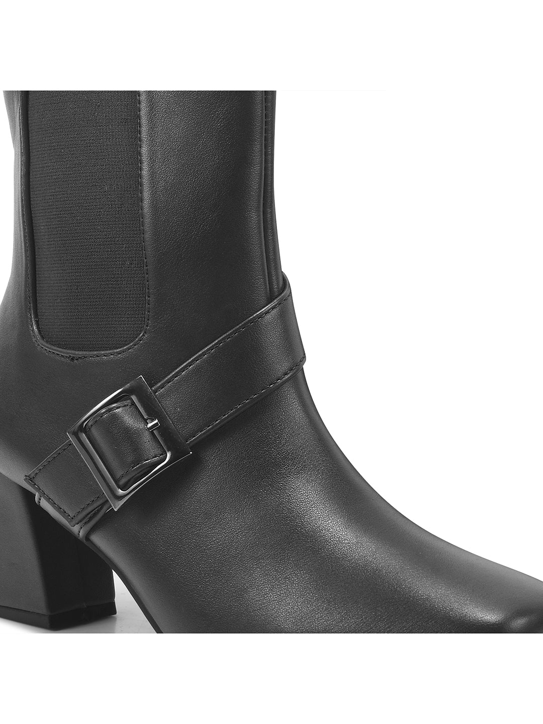 Block Heel Chelsea Boots