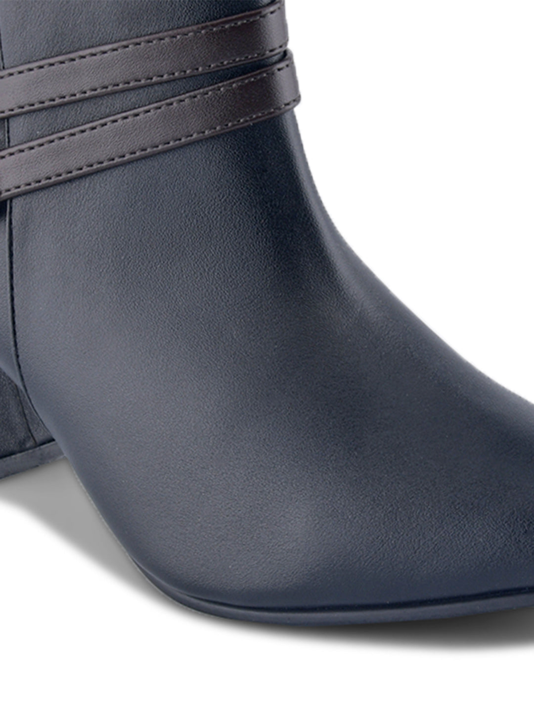 Women Double Strap Casual Boots