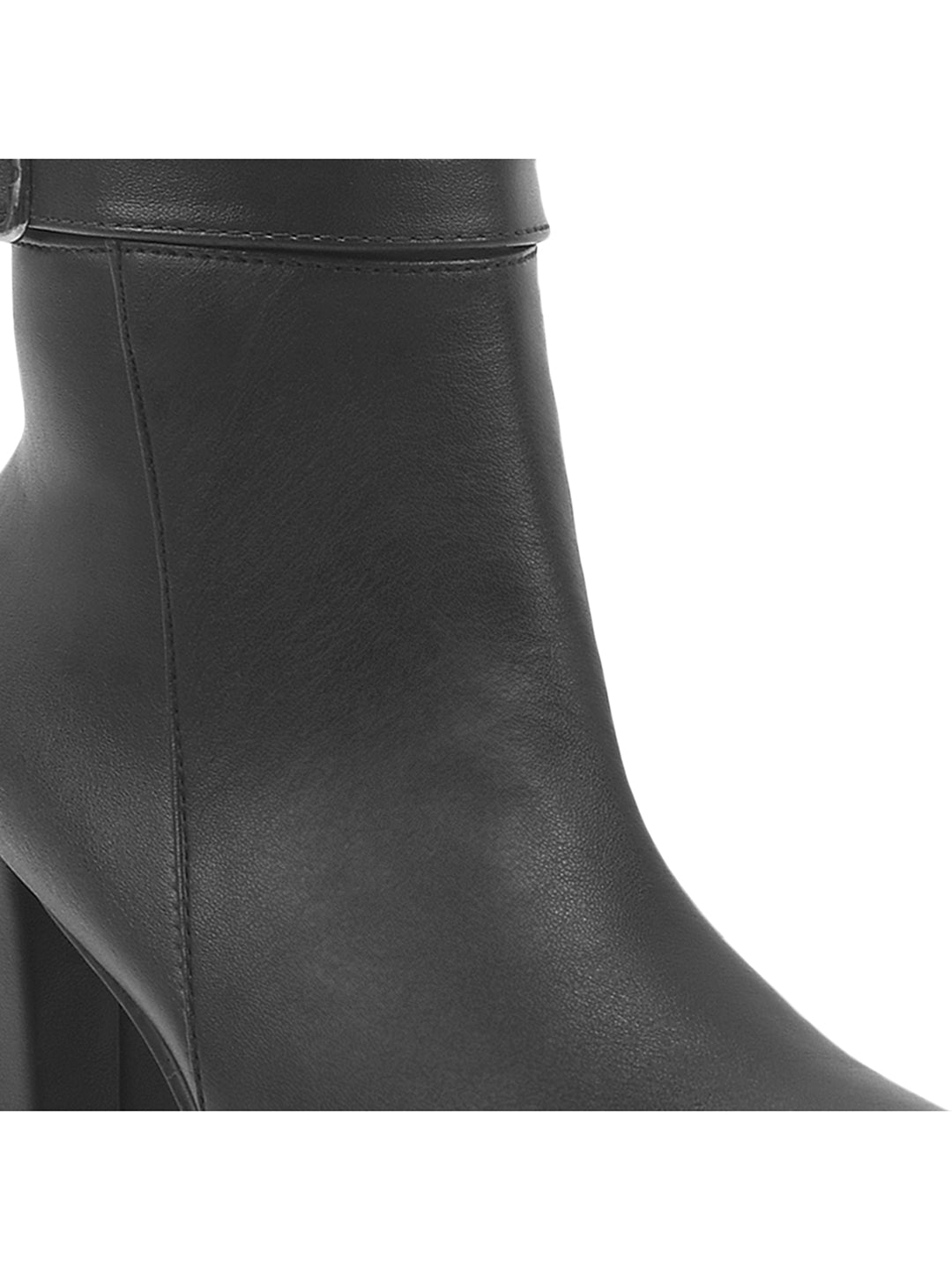 Calf-Length Block Heel Boots for Women