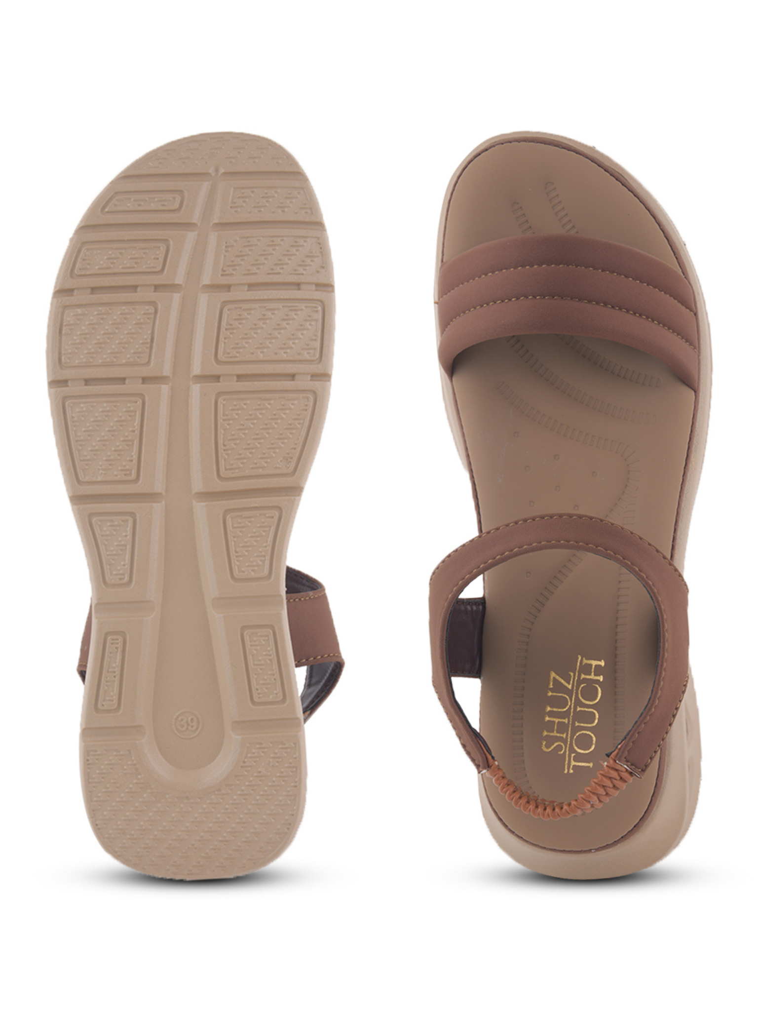 Cloud Cushion Tan Comfort Sandals