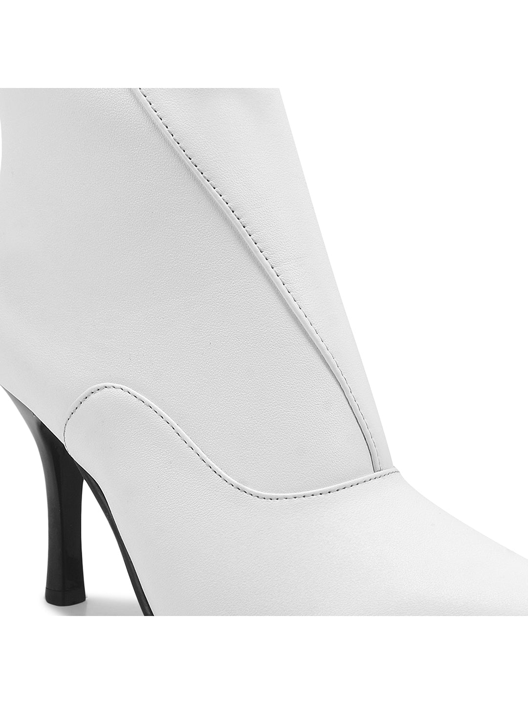 Pointed-Toe Stiletto Ankle Boots for Women
