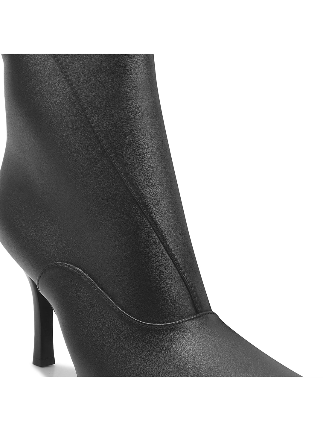 Pointed-Toe Stiletto Ankle Boots for Women