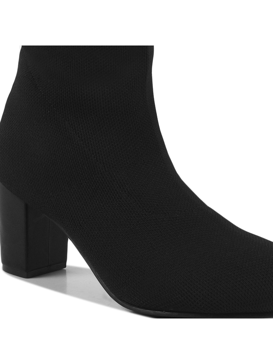 Knit Casual Boots