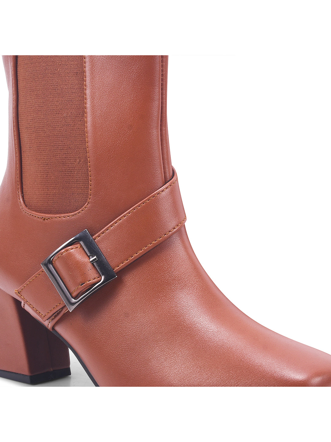 Block Heel Chelsea Boots