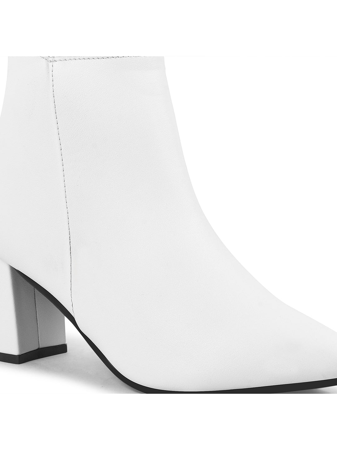 Embellished Block Heel Boots