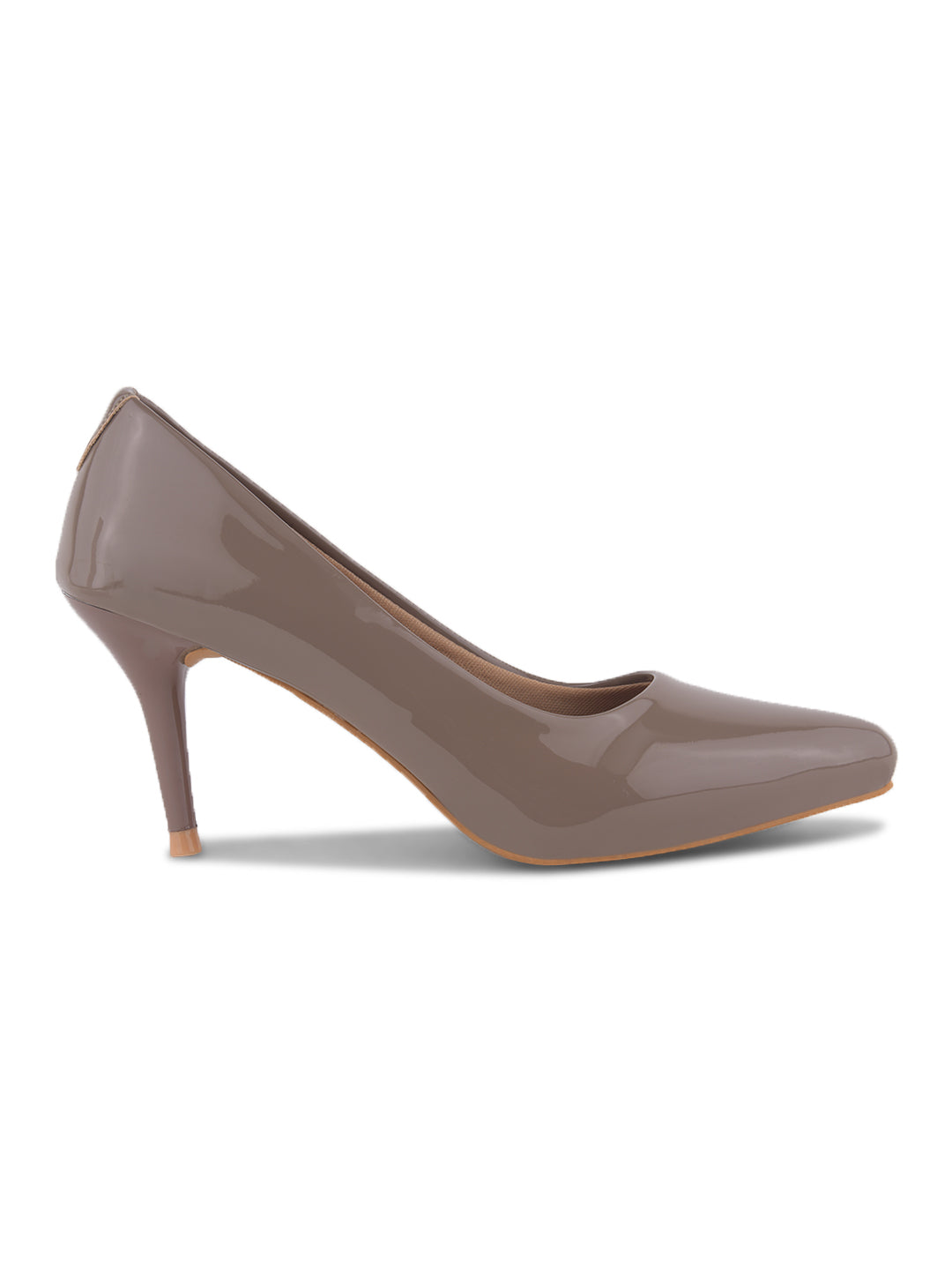 Toupe Classic Patent Stiletto Heel Pumps