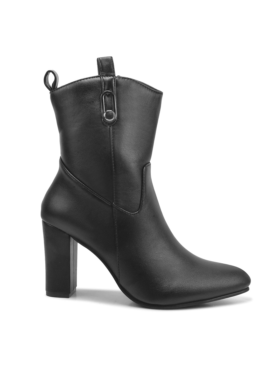 Women Block Heels Casual Boots