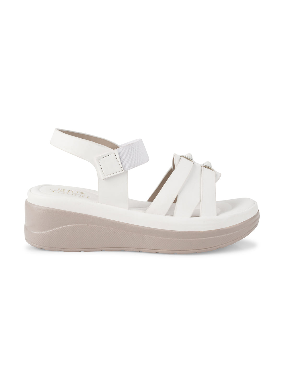 Open Toe Flatform Comfort Sandal