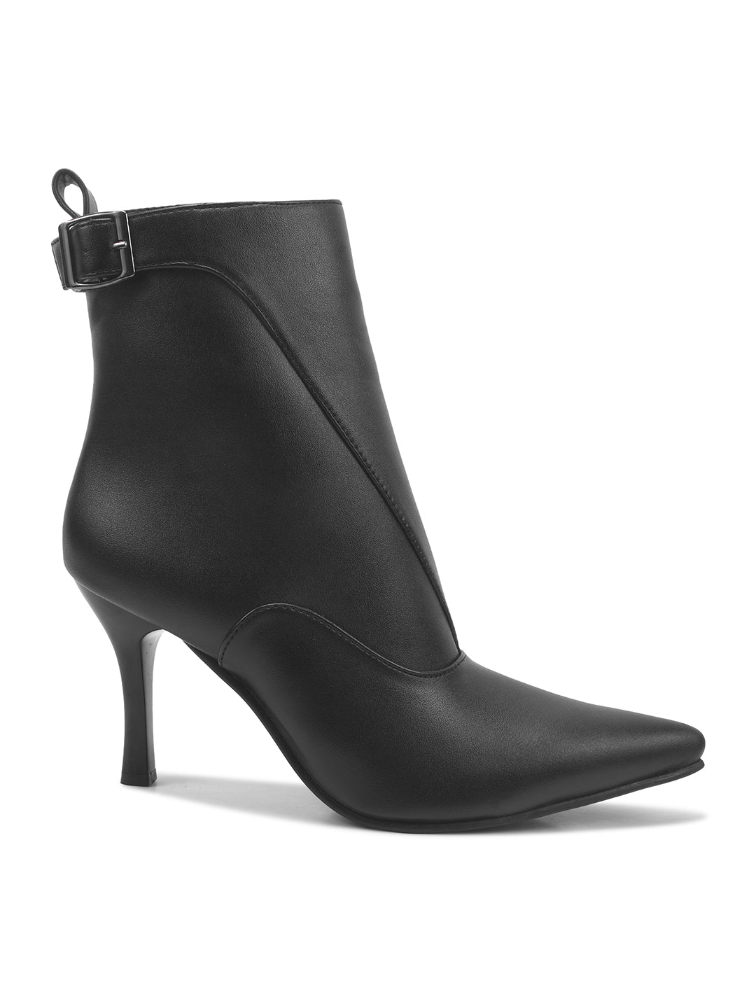 Pointed-Toe Stiletto Ankle Boots for Women