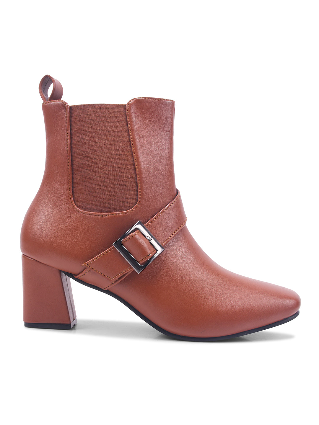 Block Heel Chelsea Boots