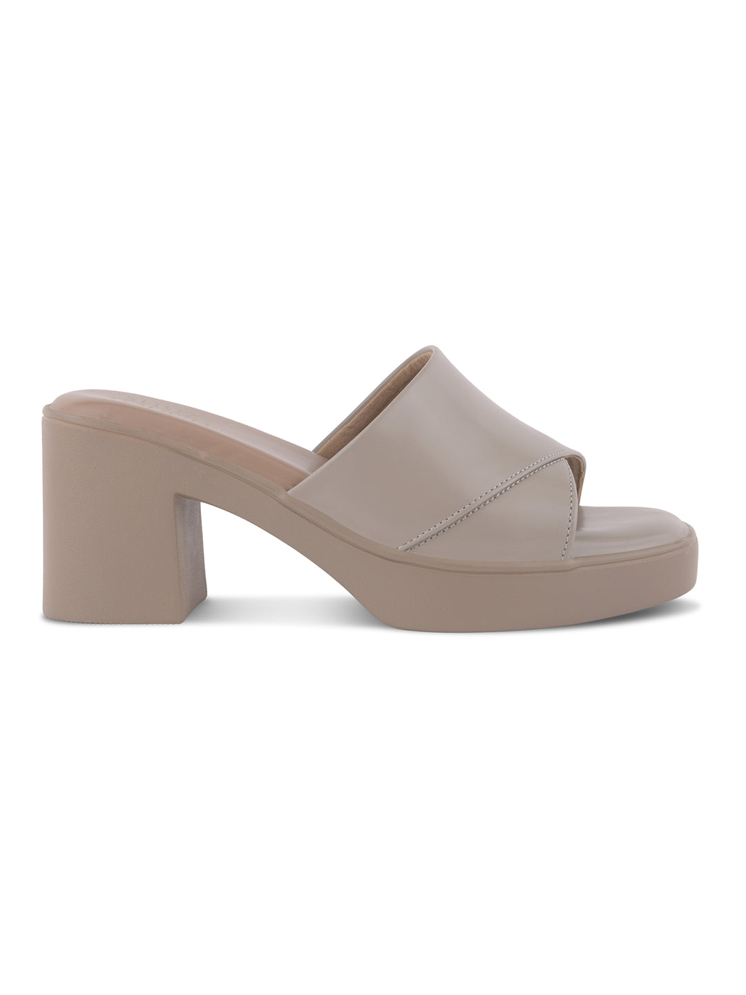Block Heel Black Sandals