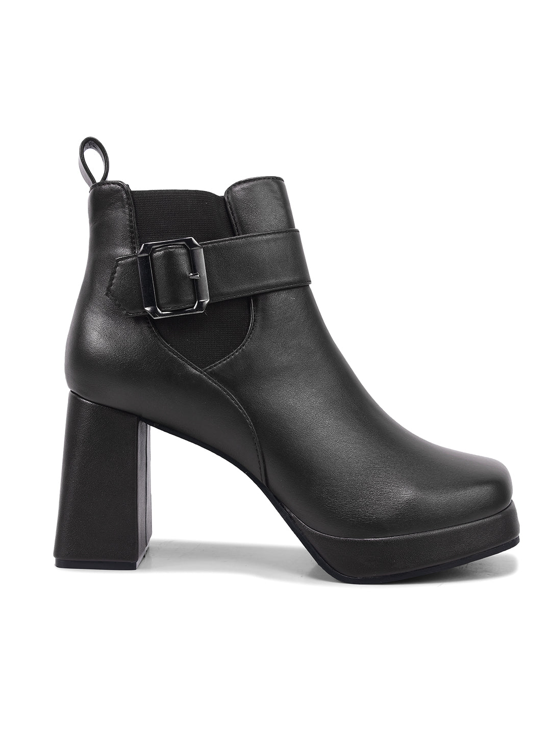 Women Block Heels Boots