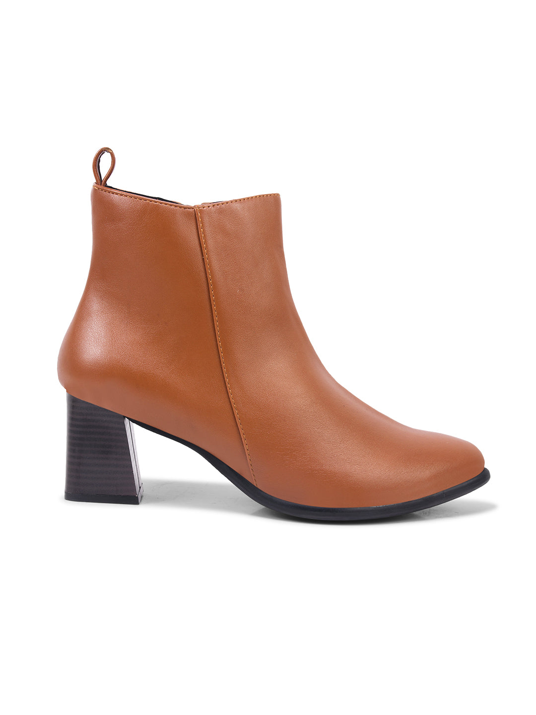 Women Heels Block Ankle Boots