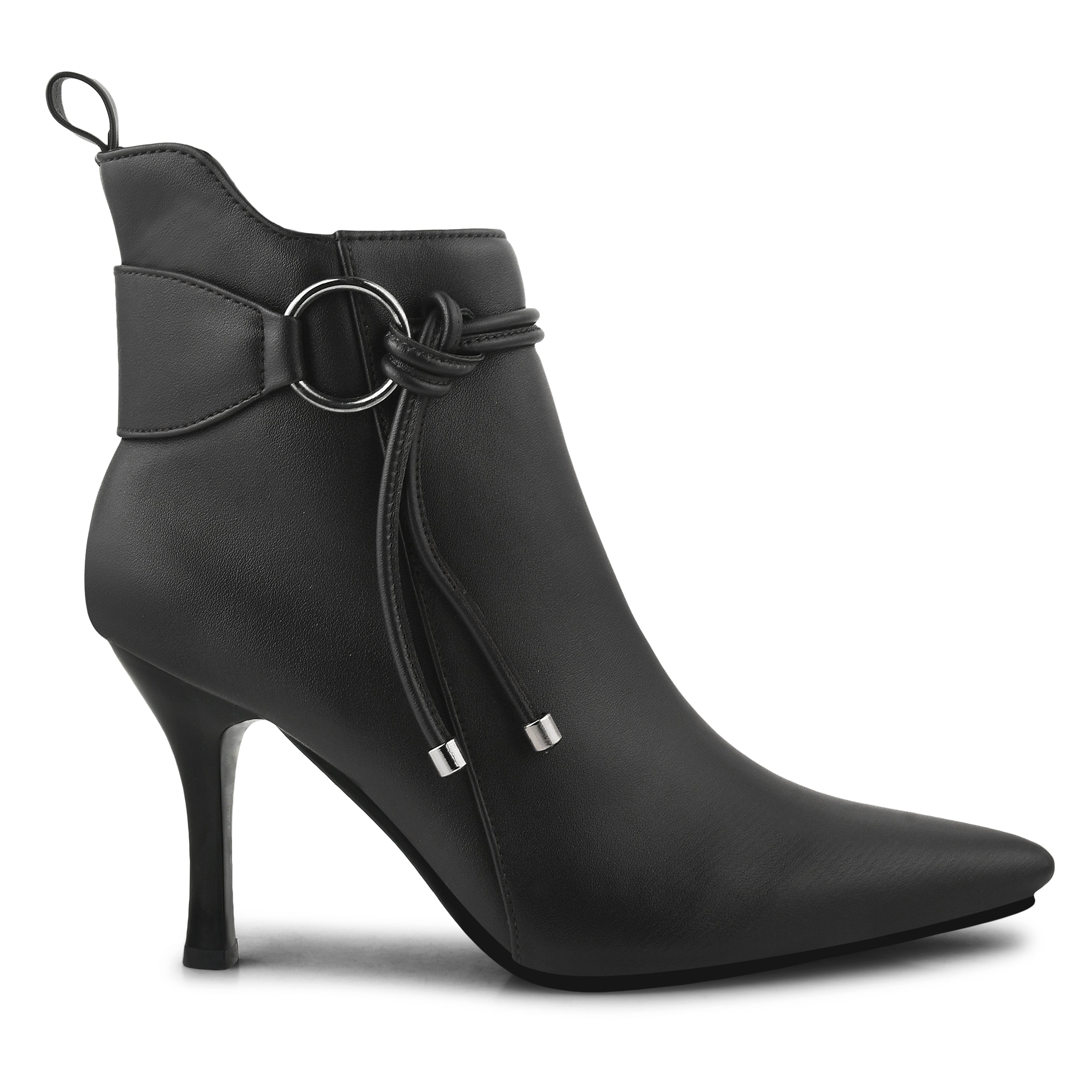 Women Slim-Heeled Regular Ankle Boots