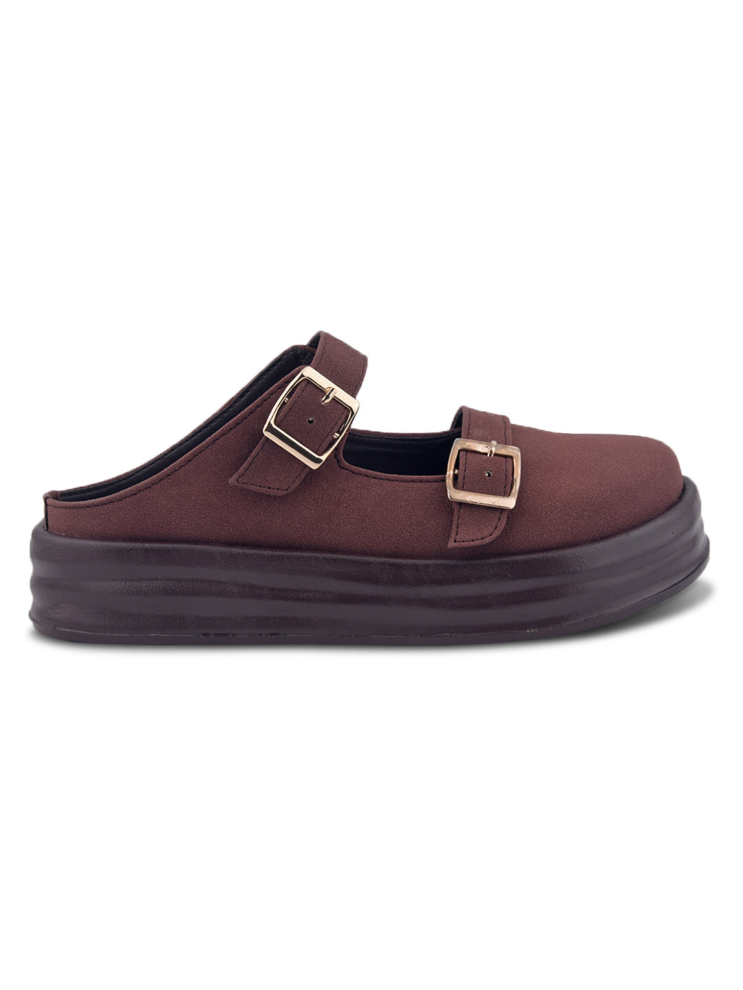 Double-Strap Mary Jane Platform