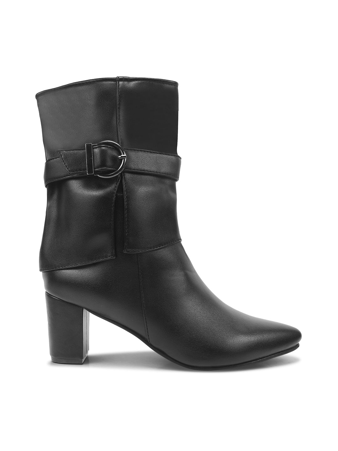 Stylish Block Heel Casual Boots