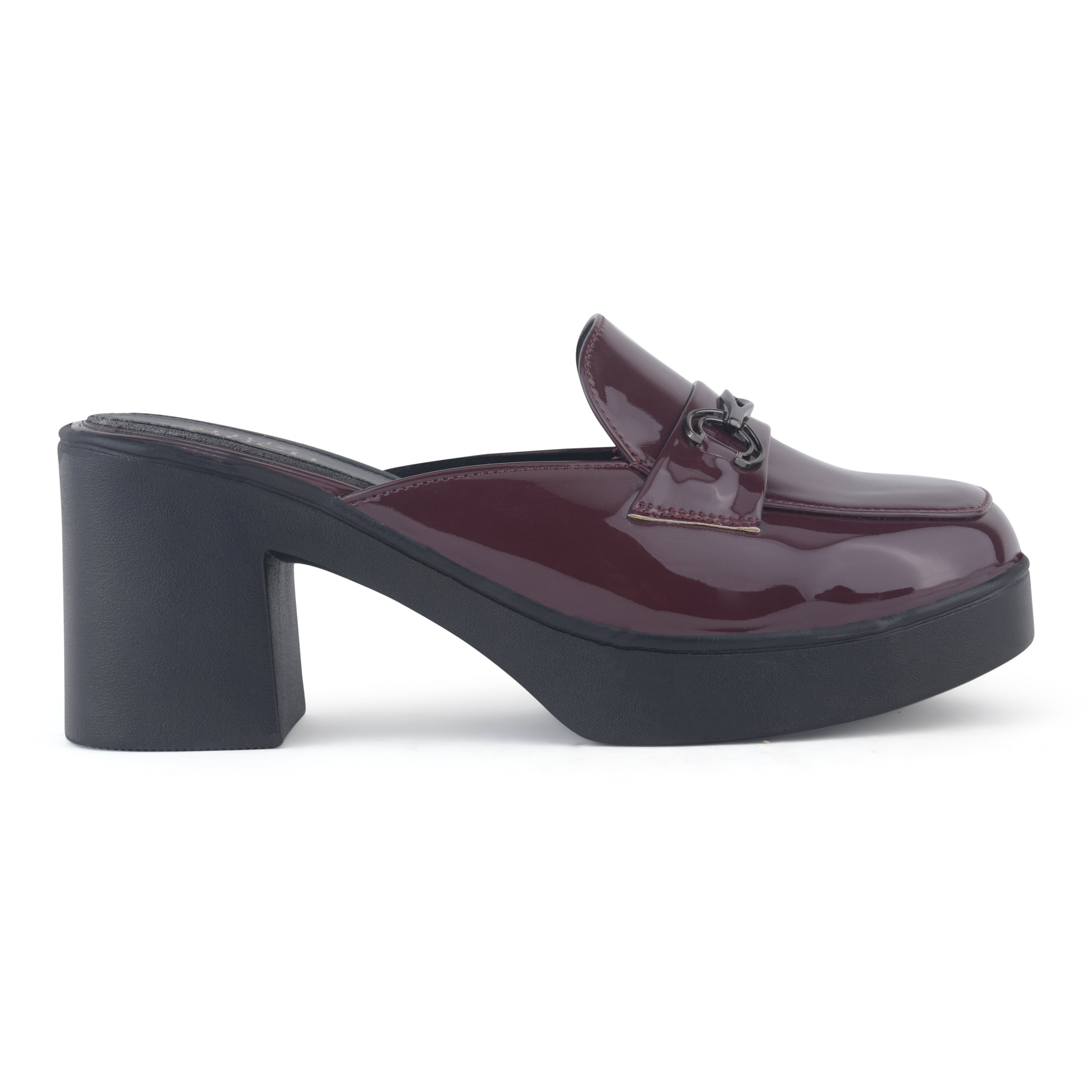 Women Platform Mules Heels