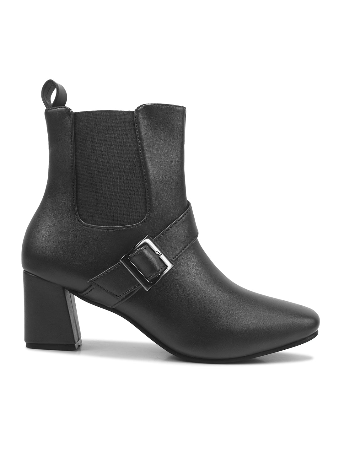 Block Heel Chelsea Boots