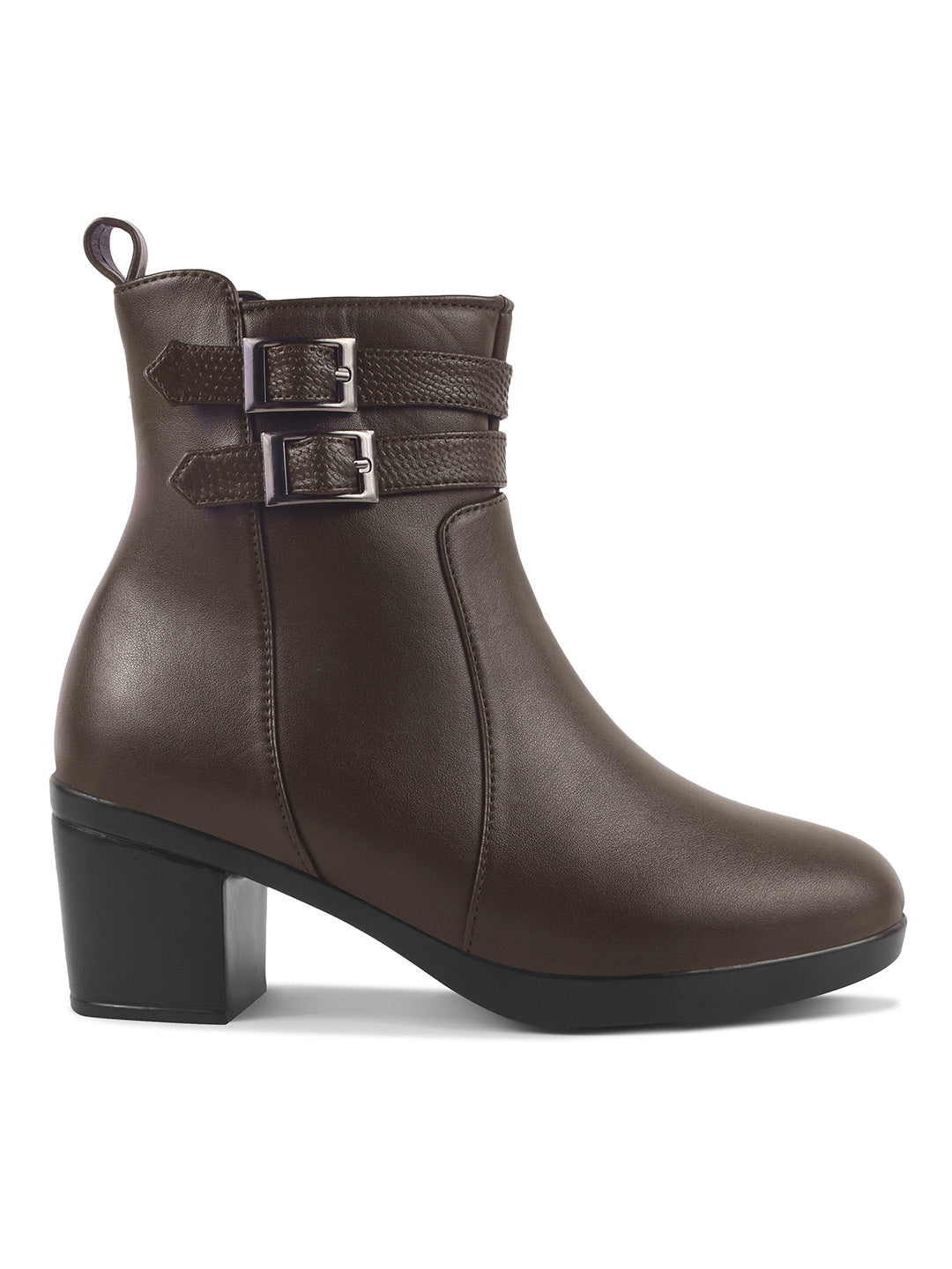 Block Heel Casual Boots