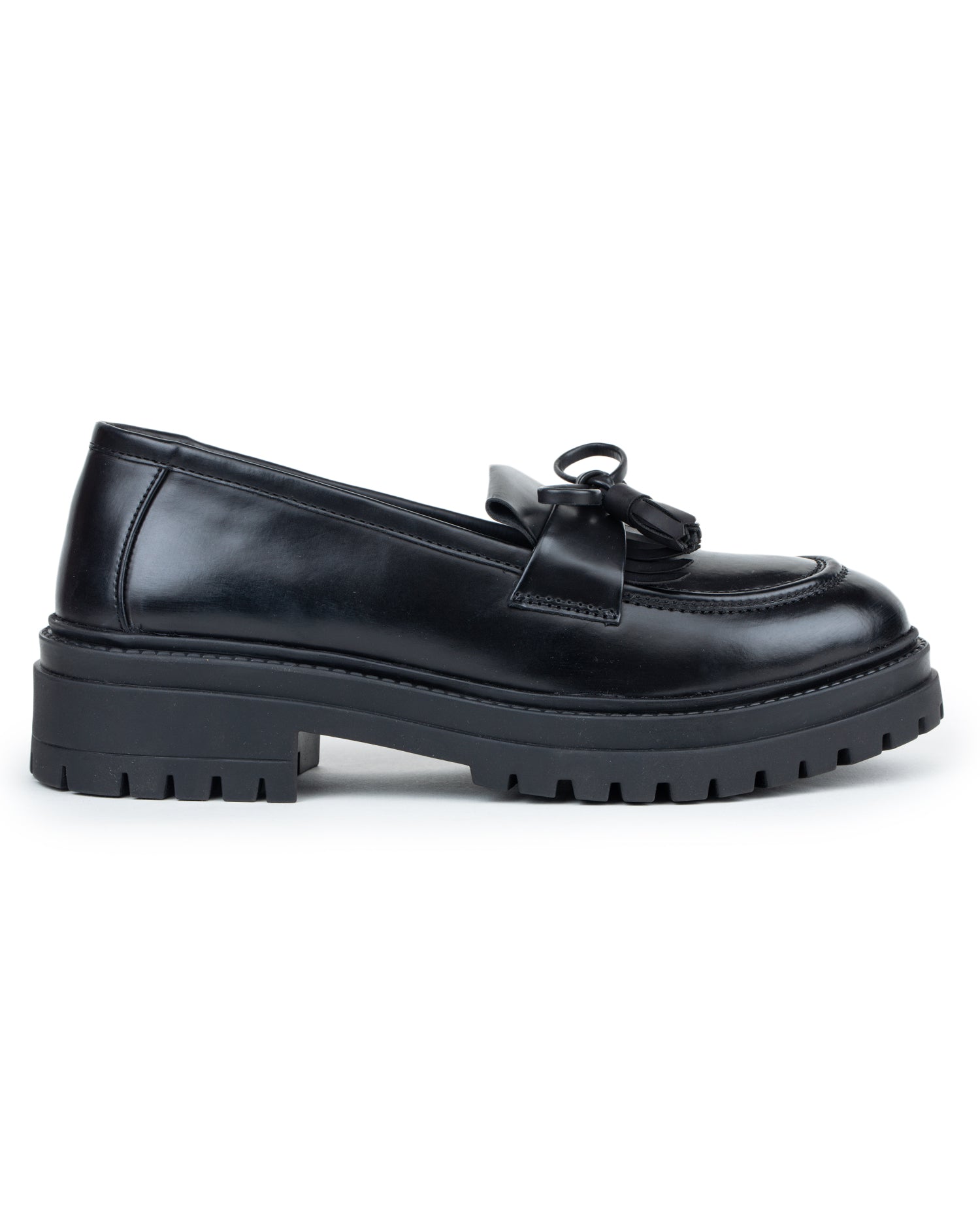 Women Heeled Tassel Loafers