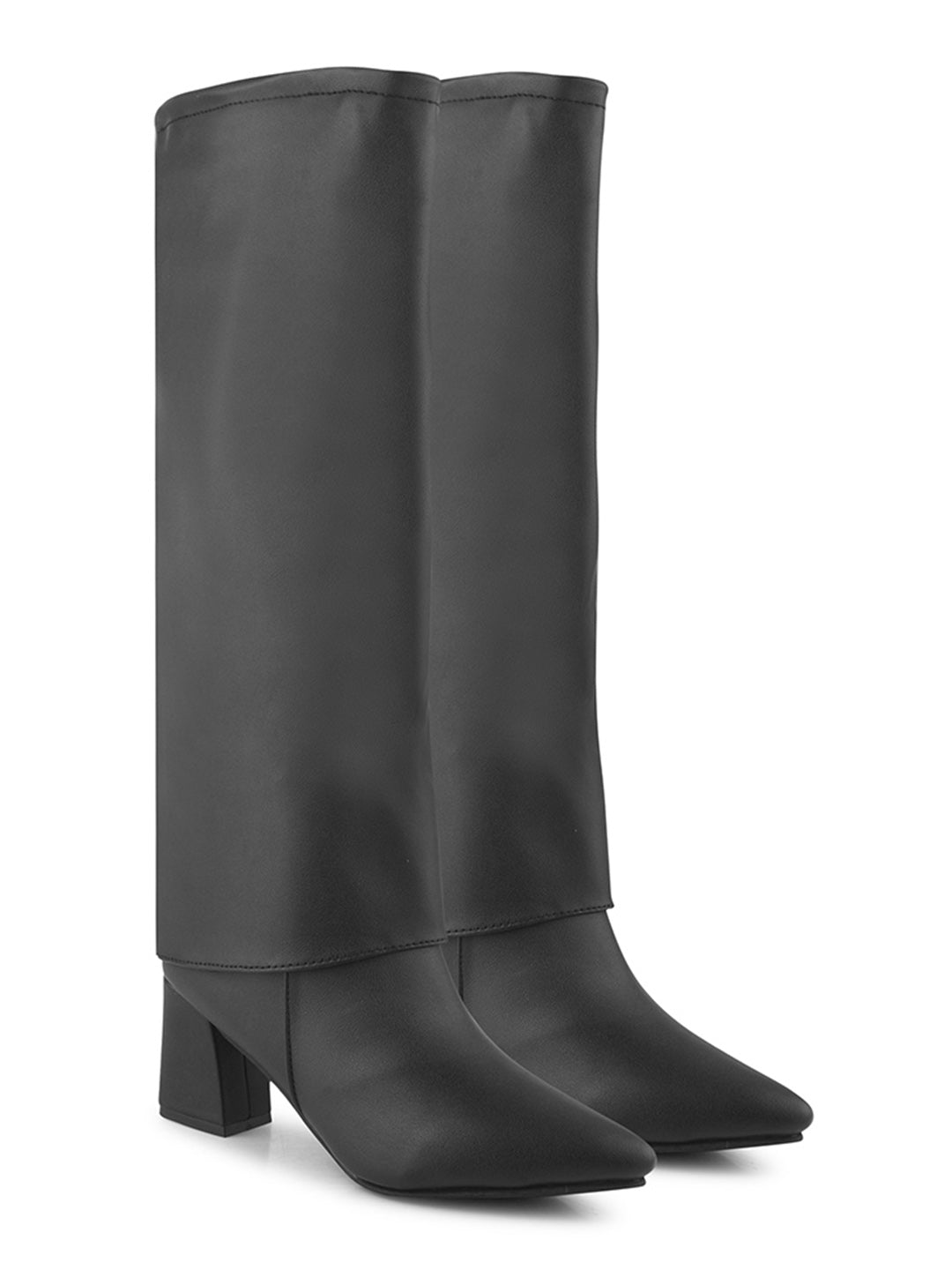 Womens Knee High Slouch Casual Boots