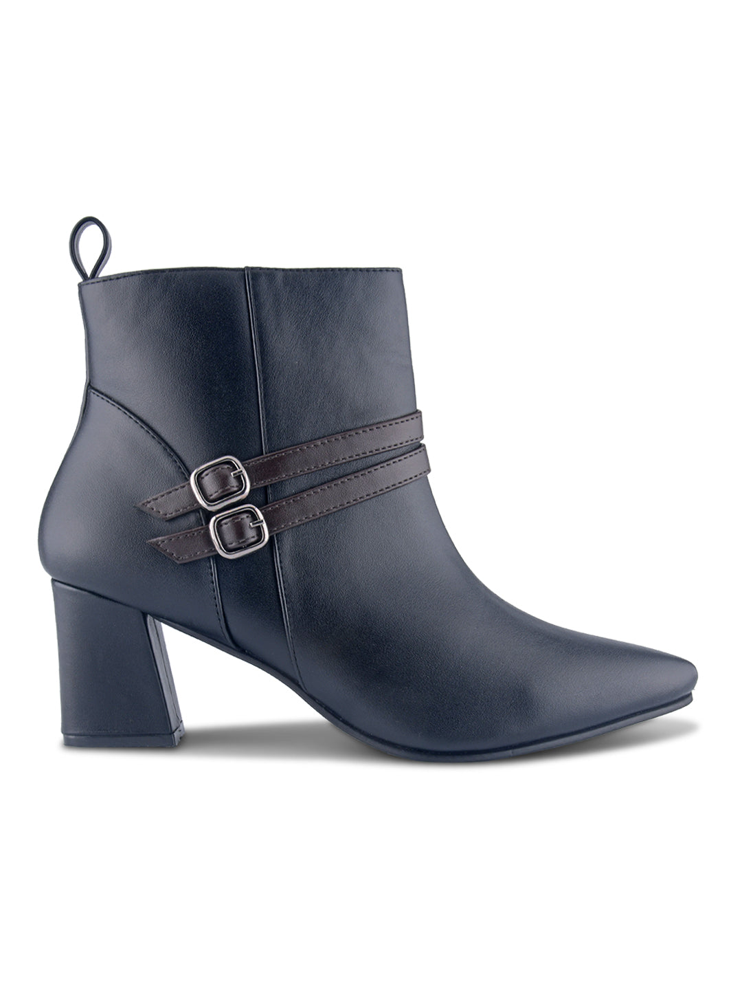Women Double Strap Casual Boots