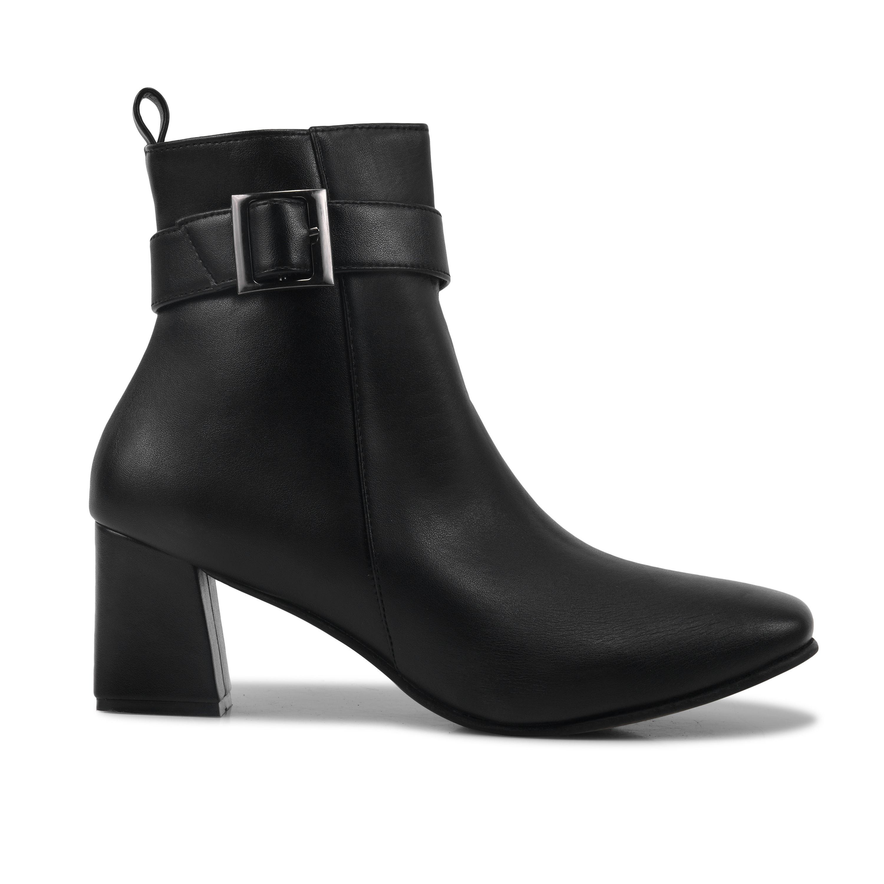 Women Mid Calf Block Heel Regular Casual Boots